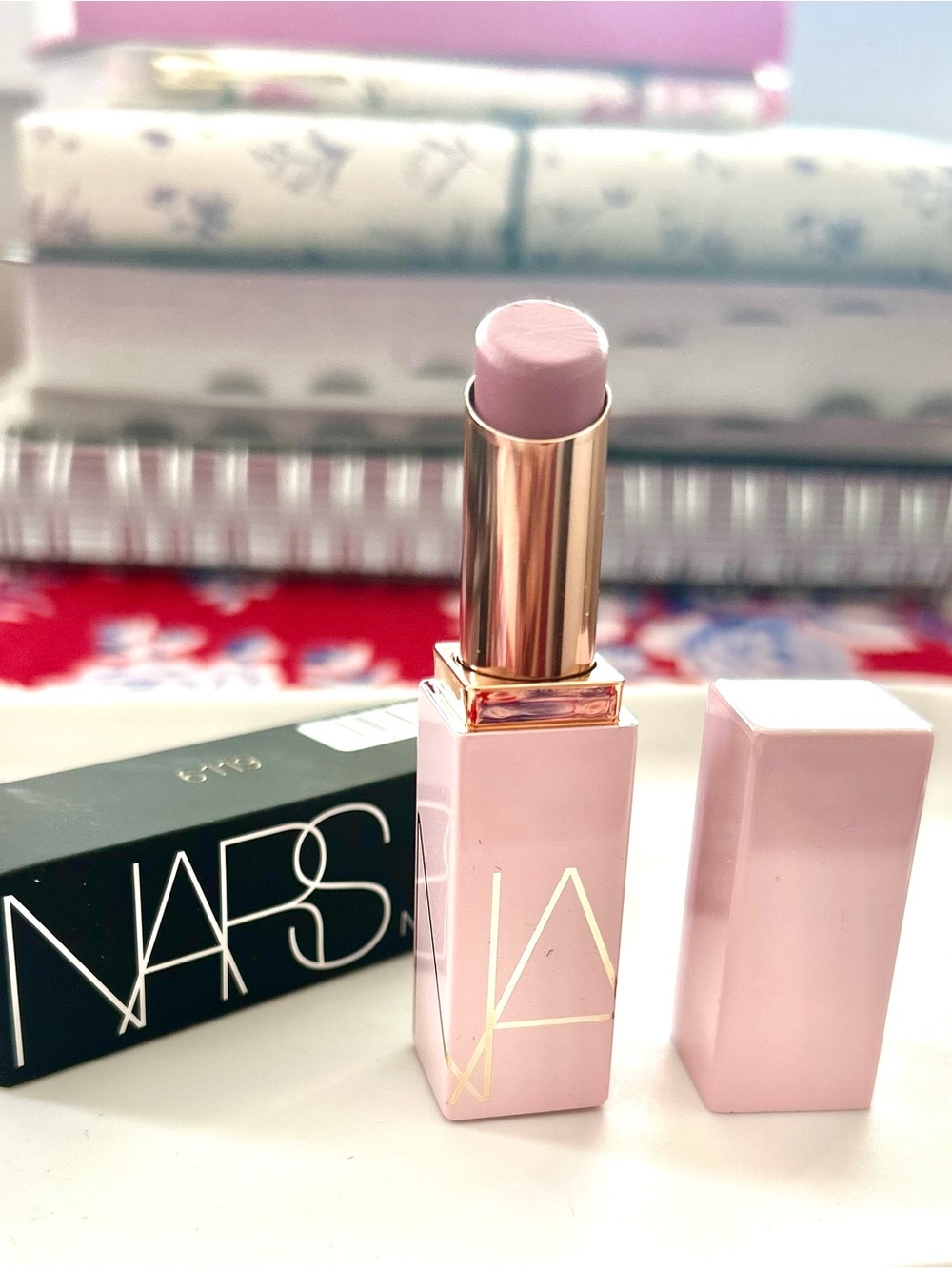 NARS Pink Nude Lipstick - Soft Dusty Rose